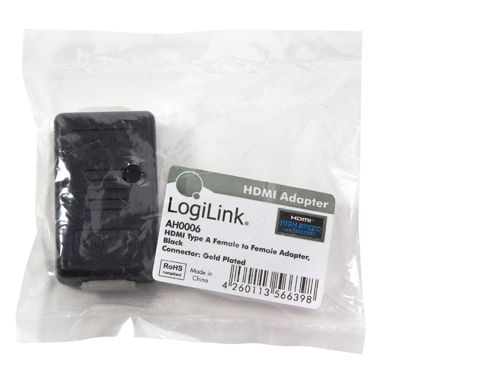 Logilink HDMI Adapter 1.3b Bu/Bu