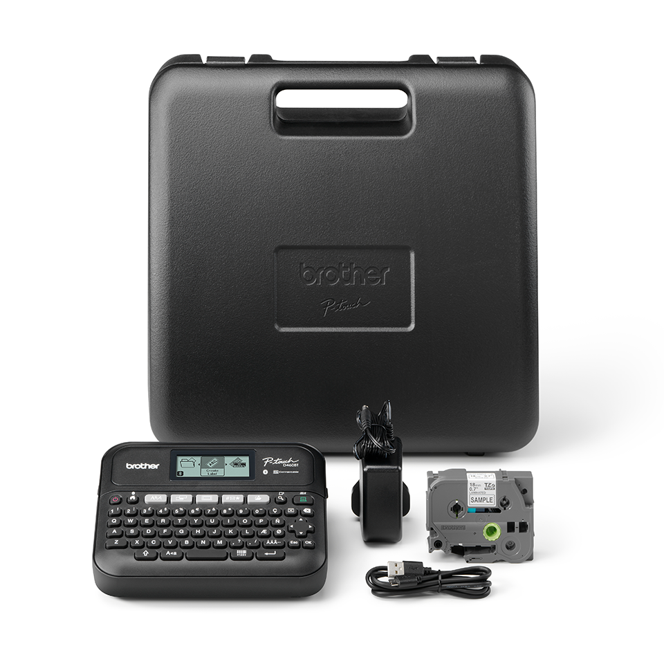 brother P-touch D460BTVP Beschriftungsgerät schwarz