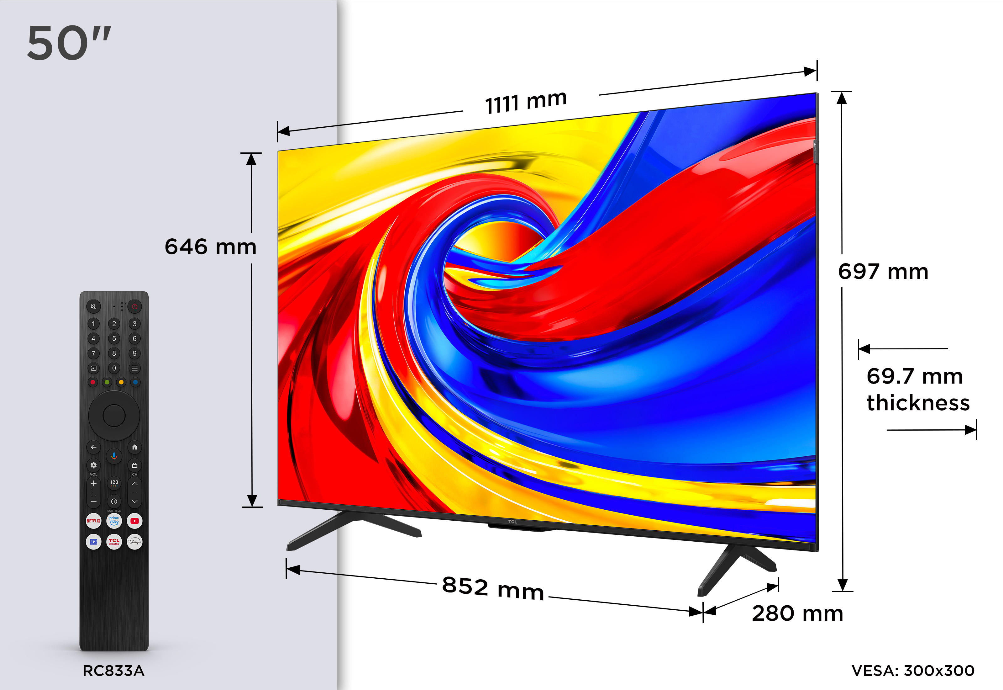 50QLED780L, QLED-Fernseher