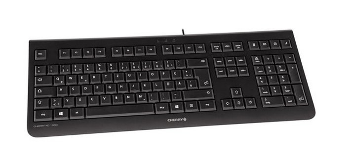 CHERRY KC 1000 BLACK KEYBOARD USB SPANISH