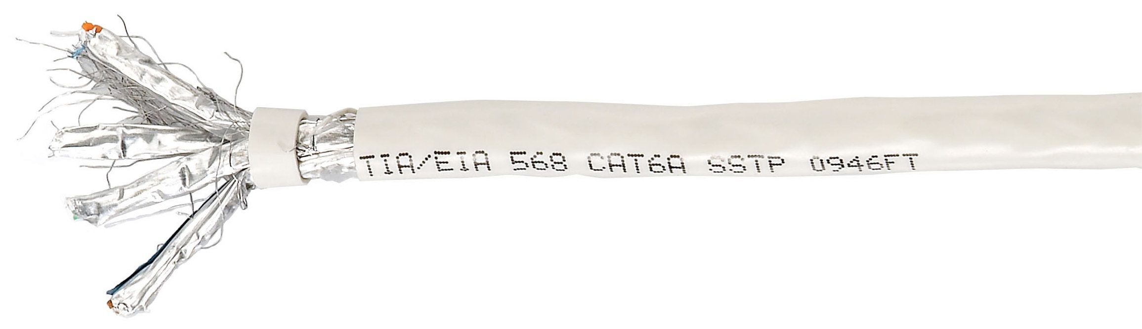 Equip Instal.Kab Cat6A S/FTP ECA 100.00m grau LSZH