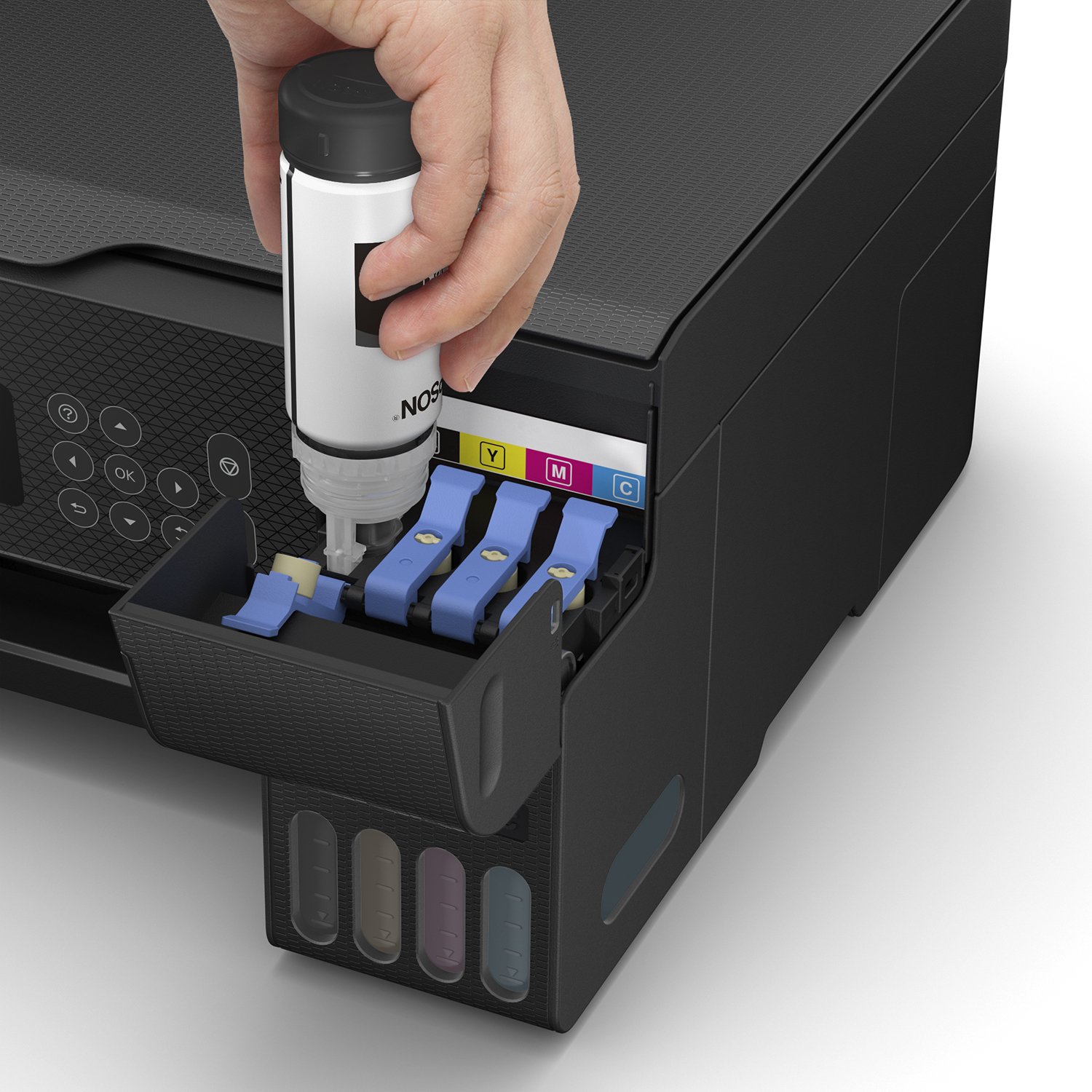 EPSON EcoTank ET-2825 3 in 1 Tintenstrahl-Multifunktionsdrucker schwarz