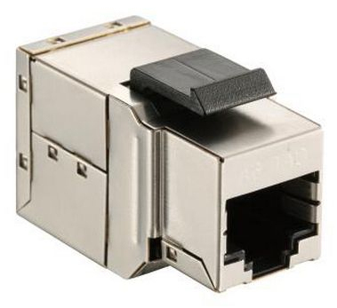 Equip Keystone-Koppler geschirmt Cat6 2xRJ45 8Stk sil