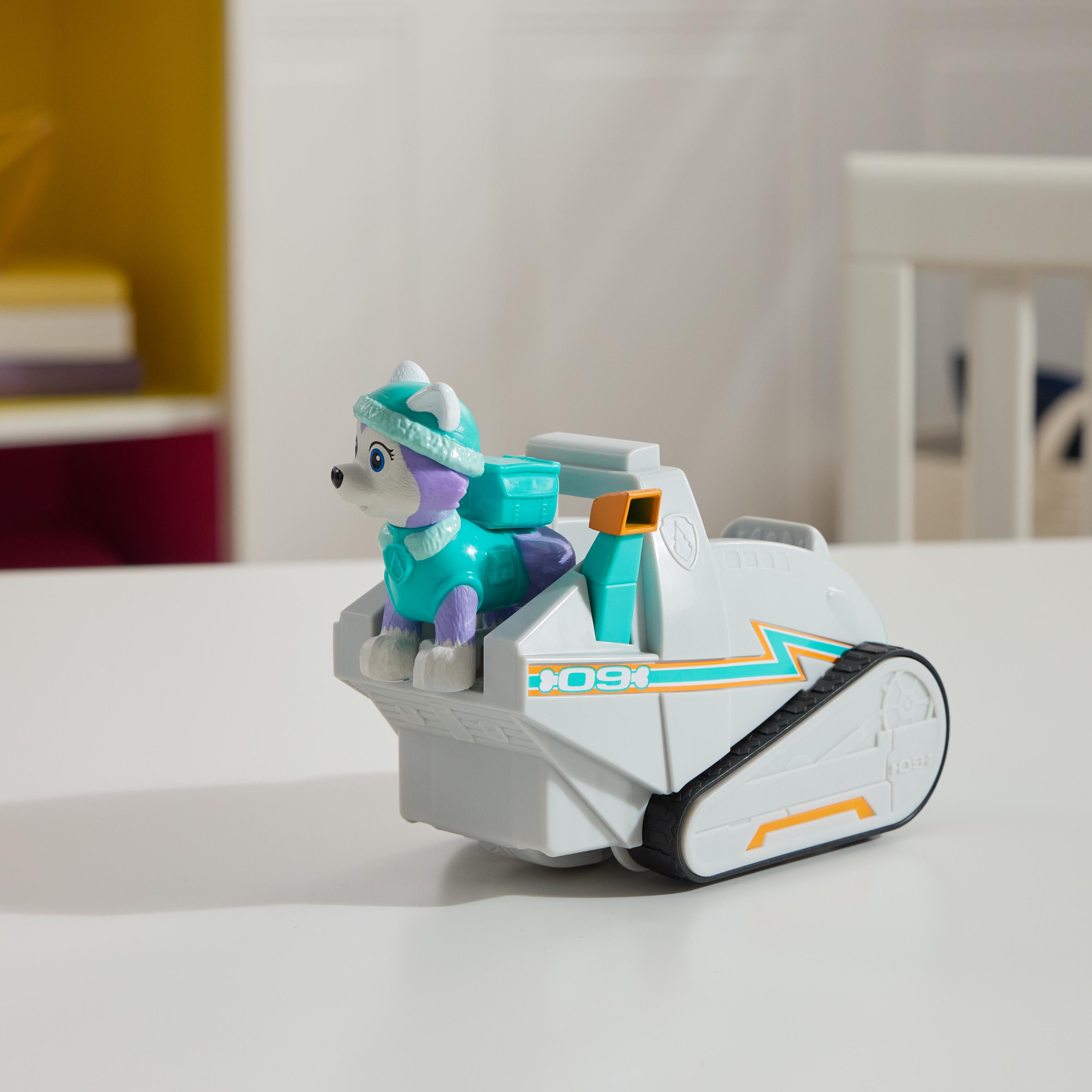 Paw Patrol - Schneemobil mit Everest Spielfigur, Spielfahrzeug