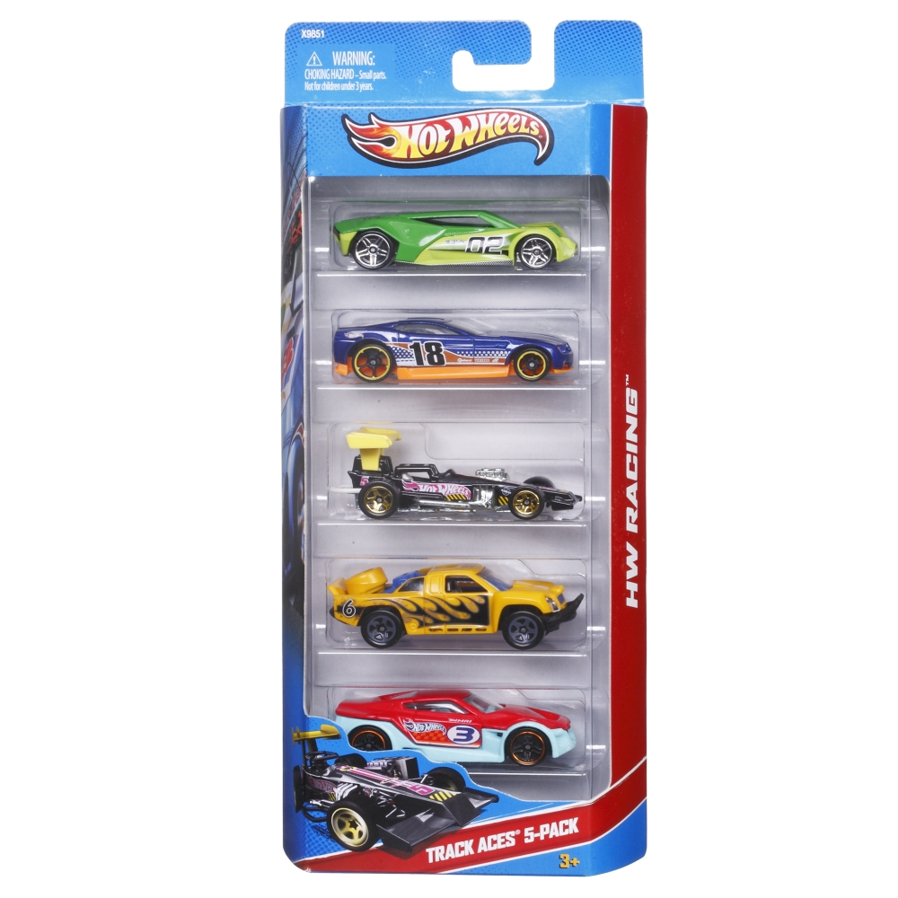 Mattel GAMES Hot Wheels 1806 Spielzeugautos, 5 St.
