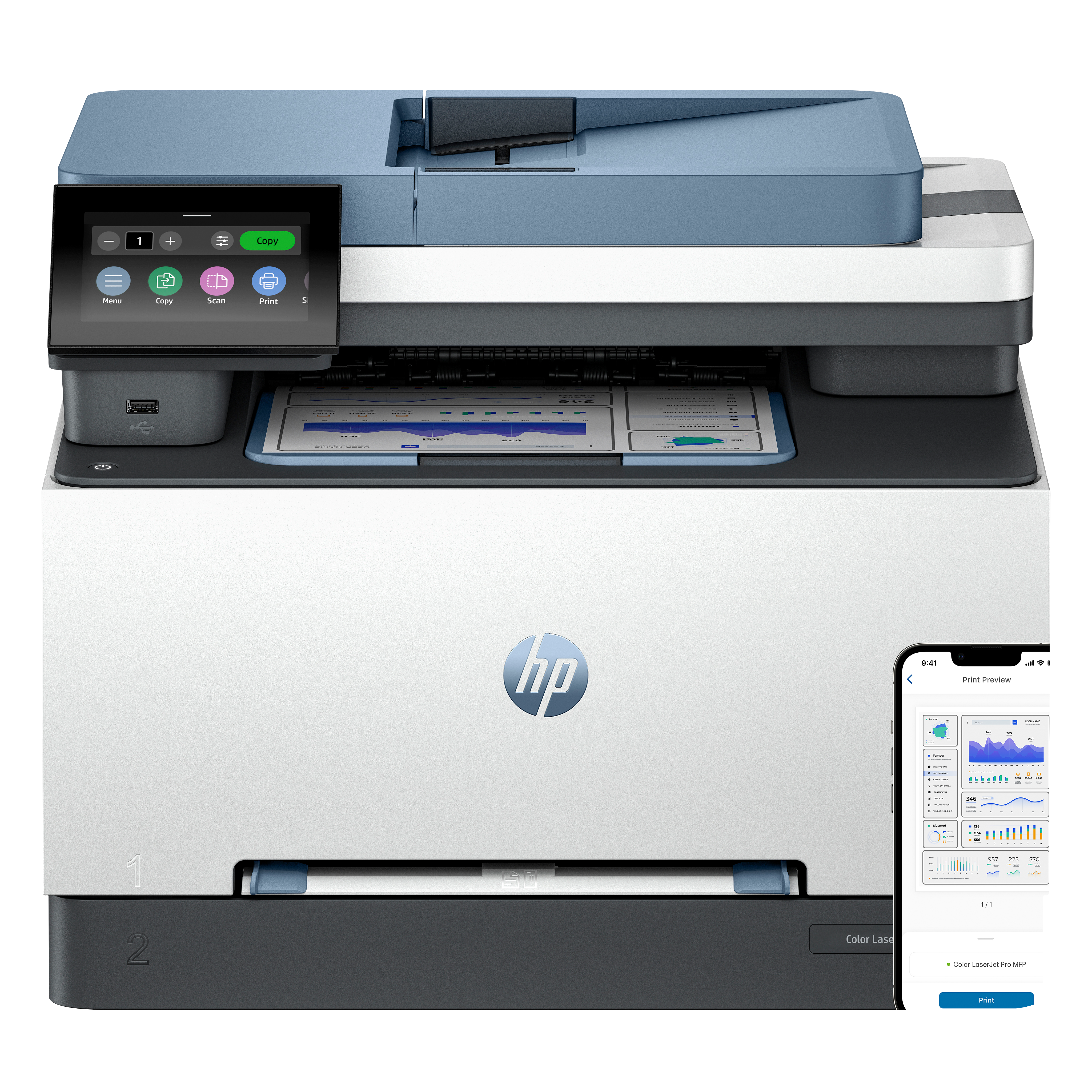 HP Color LaserJet Pro MFP 3302fdng 759V1F#ABD