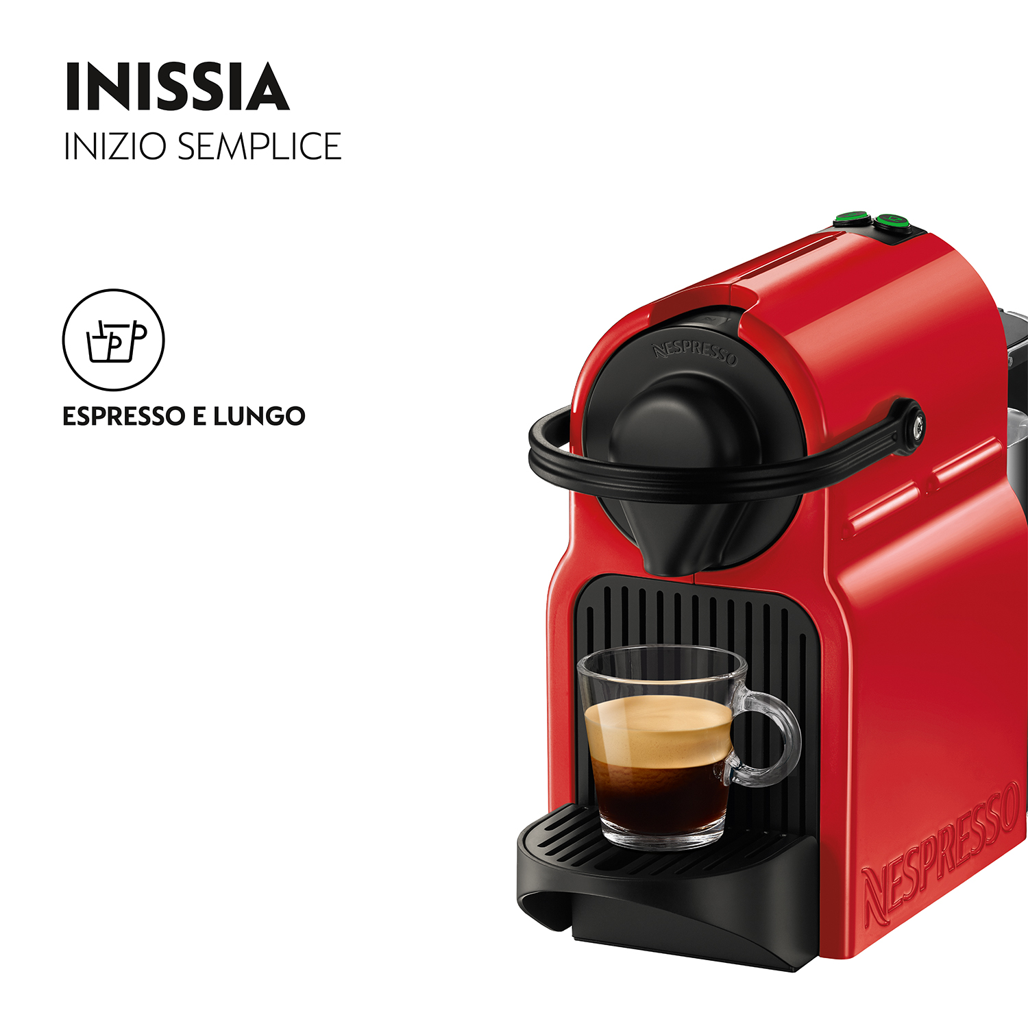 Nespresso Inissia XN1005, Kapselmaschine