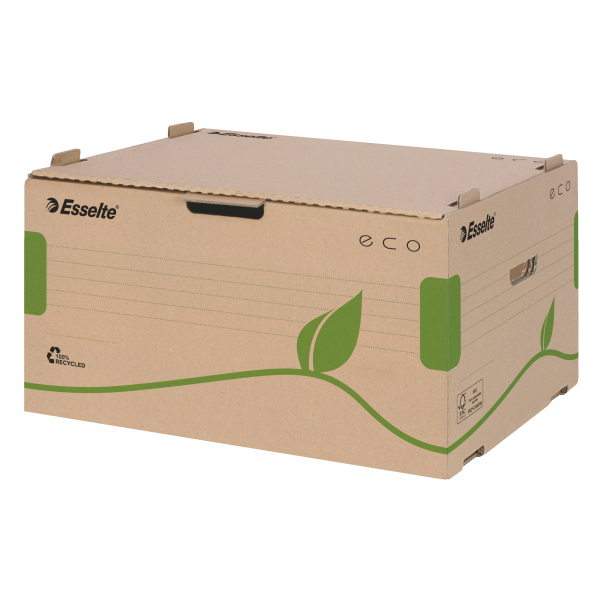 Esselte Archivcontainer ECO braun 43,9 x 34,0 x 25,9 cm, 10 St.