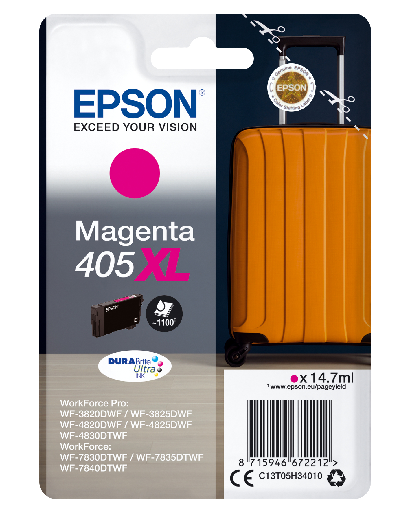 EPSON 405XL / T05H3 (Koffer) magenta Druckerpatrone