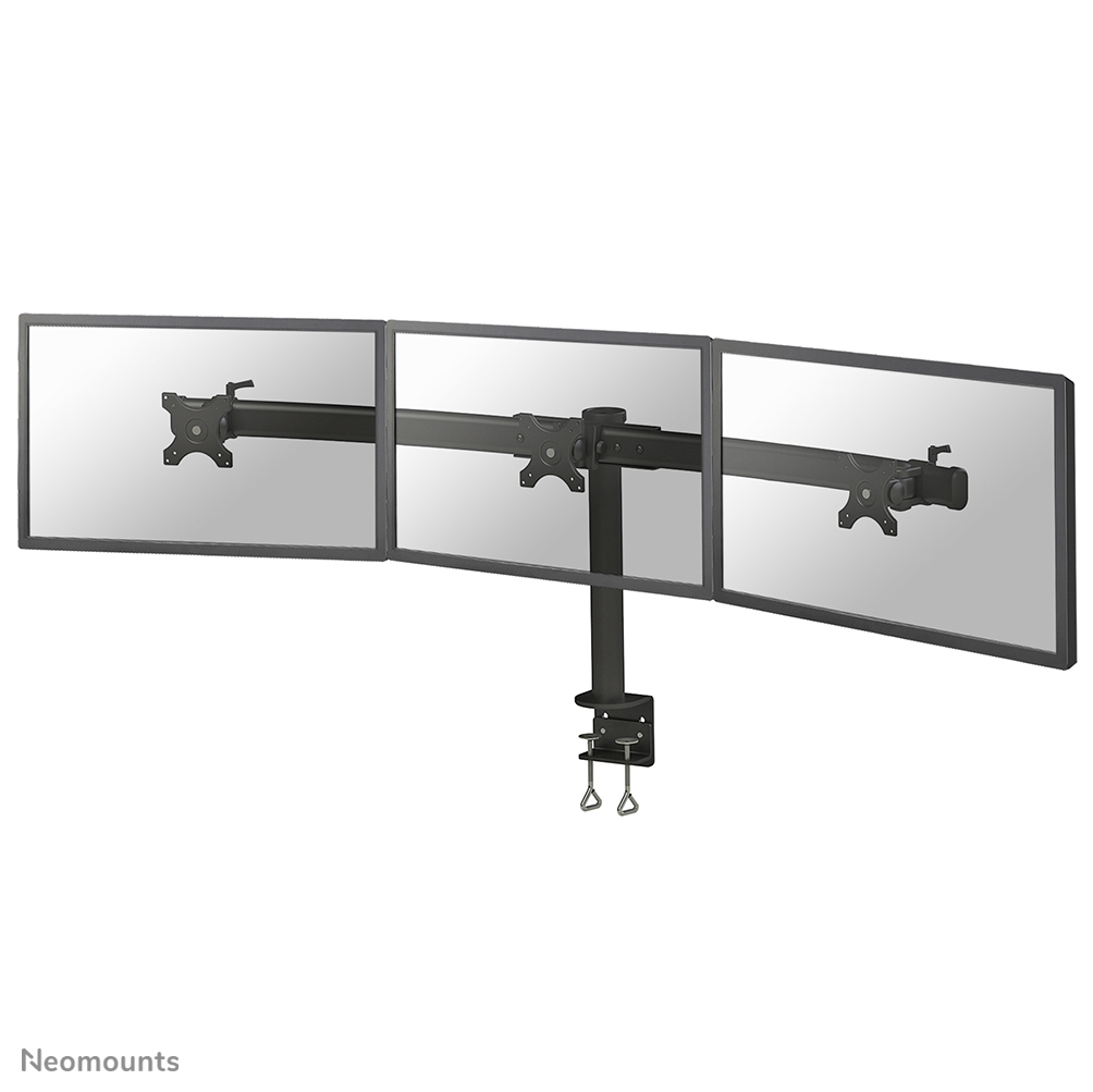 NEOMOUNTS FPMA-D700D3 Desk Mount für Flatscreens 3x48,26-68,58cm 19-27Zoll 24kg VESA 75x75 or 100x100mm dreh-kipp-schwenk