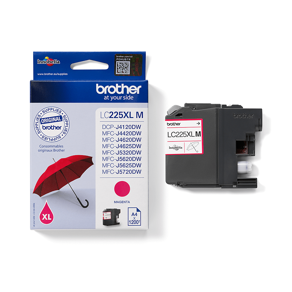 LC-225XLM INK CARTRIDGE MAGENTA 1200 PAGES ISO STANDARDS 24711
