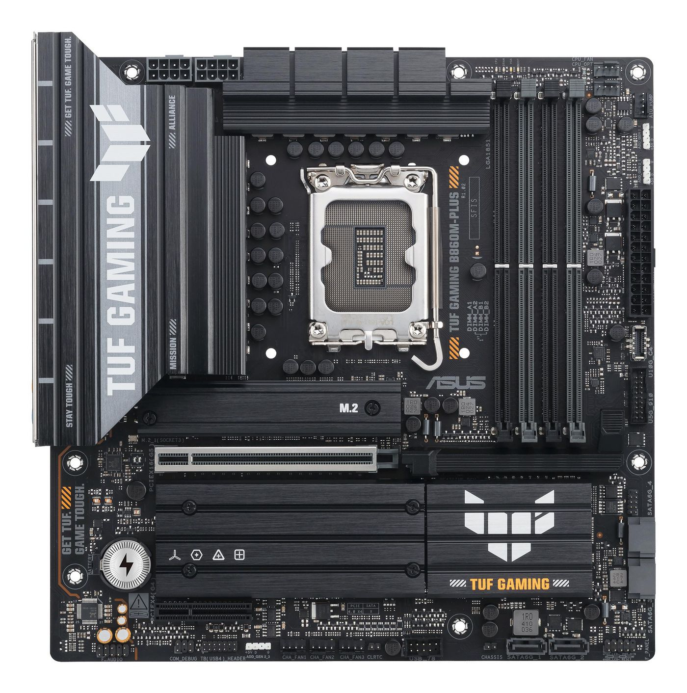 ASUS TUF GAMING B860M-PLUS (INTEL,1851,DDR5,mATX)