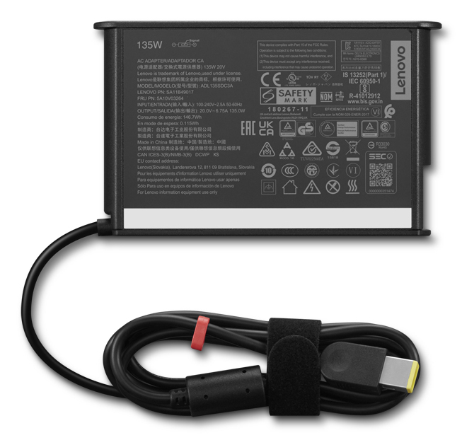 TC 135W AC ADAPTER G2 SLIM TIP - EU