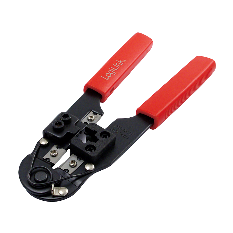Logilink Werkzeug Crimpzange RJ45 8P8C Abisolierer