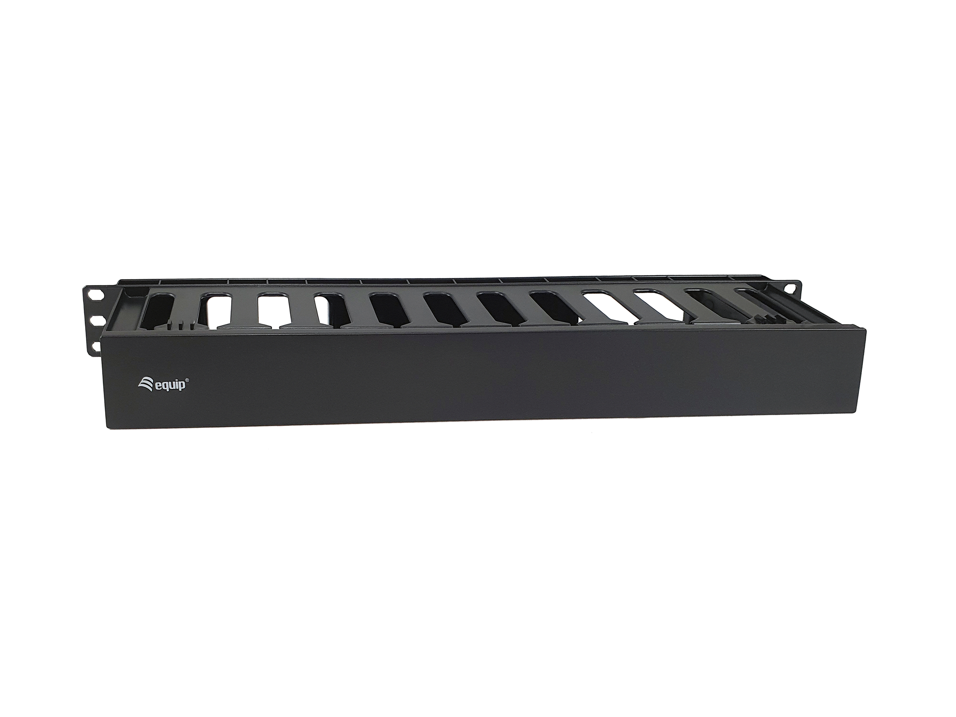 Equip 19 Kabelmanagement RW abnehm. Plastik 1U RAL9005