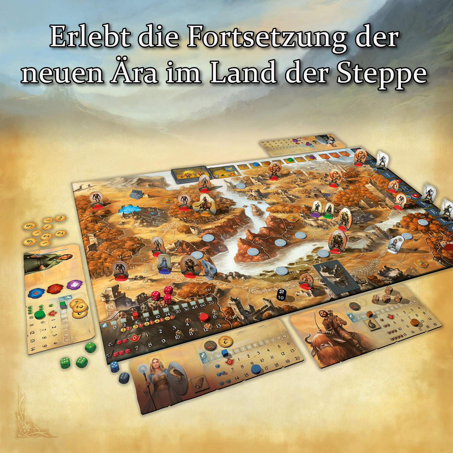 Die Legenden von Andor - Das ferne Land, Brettspiel