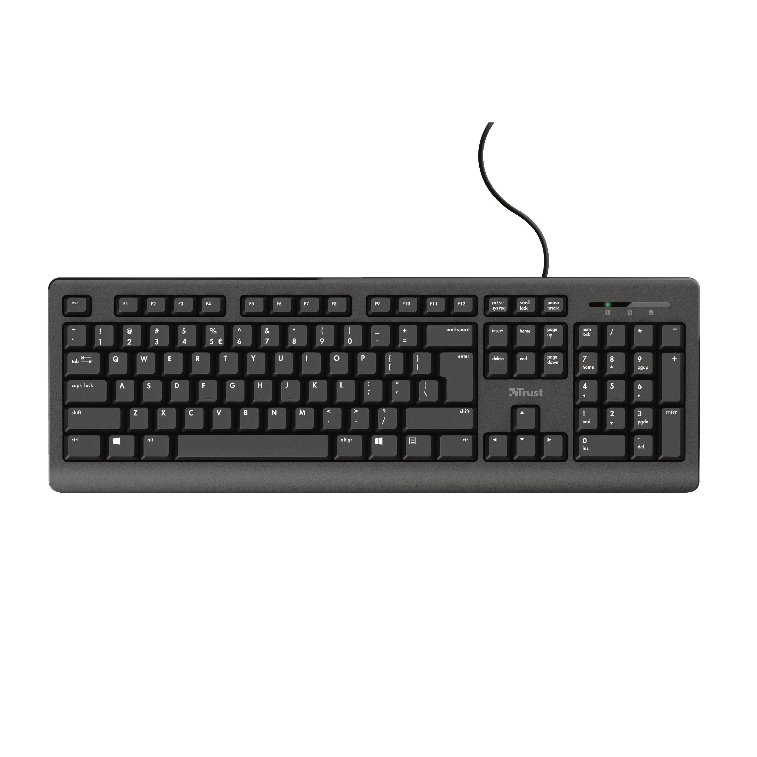TK-150 SILENT USB KEYBOARD QWERTZ