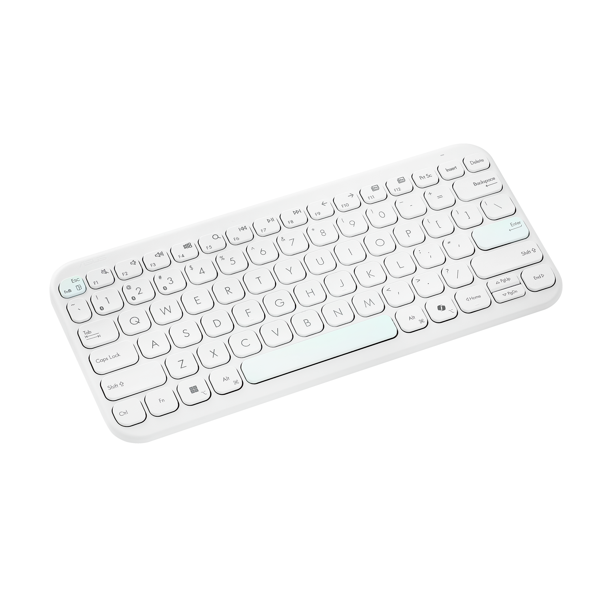 ASUS KW100 Marshmallow Tastatur weiß
