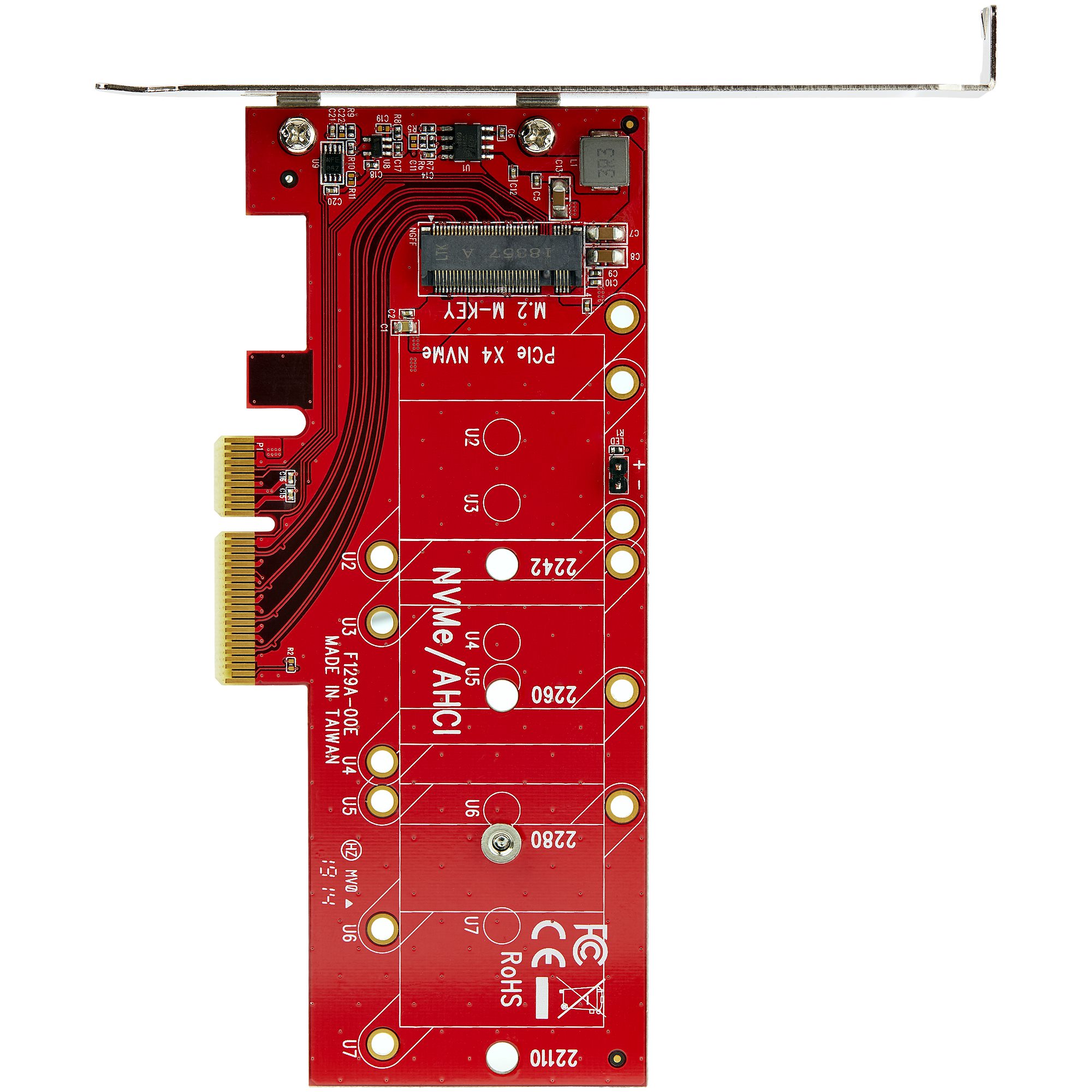STARTECH.COM x4 PCIe Expansion card to M.2 NGFF NVMe SSD Adapter Card