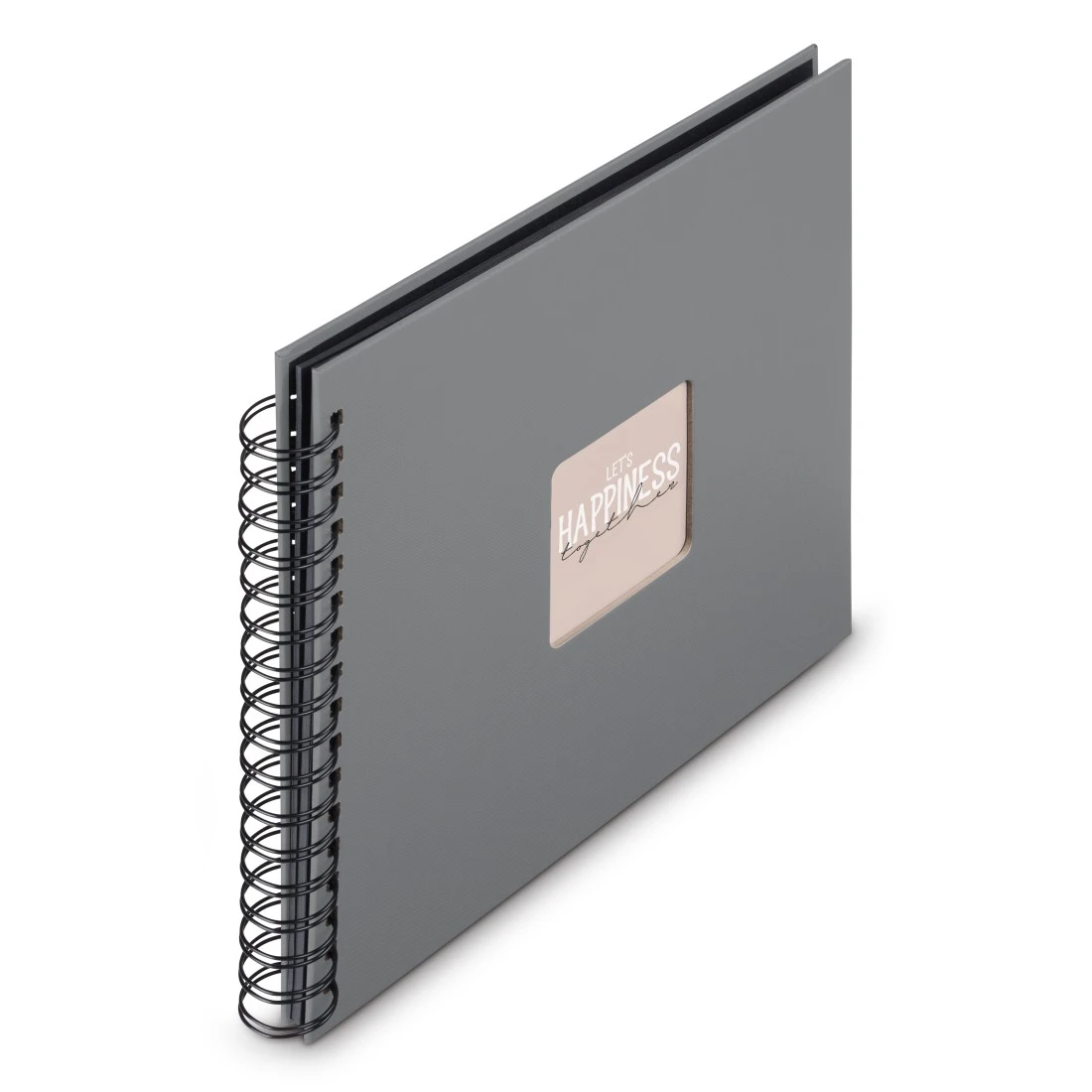 hama Fotoalbum Fine Art neutral 28,0 x 24,0 cm, 50 schwarze Seiten