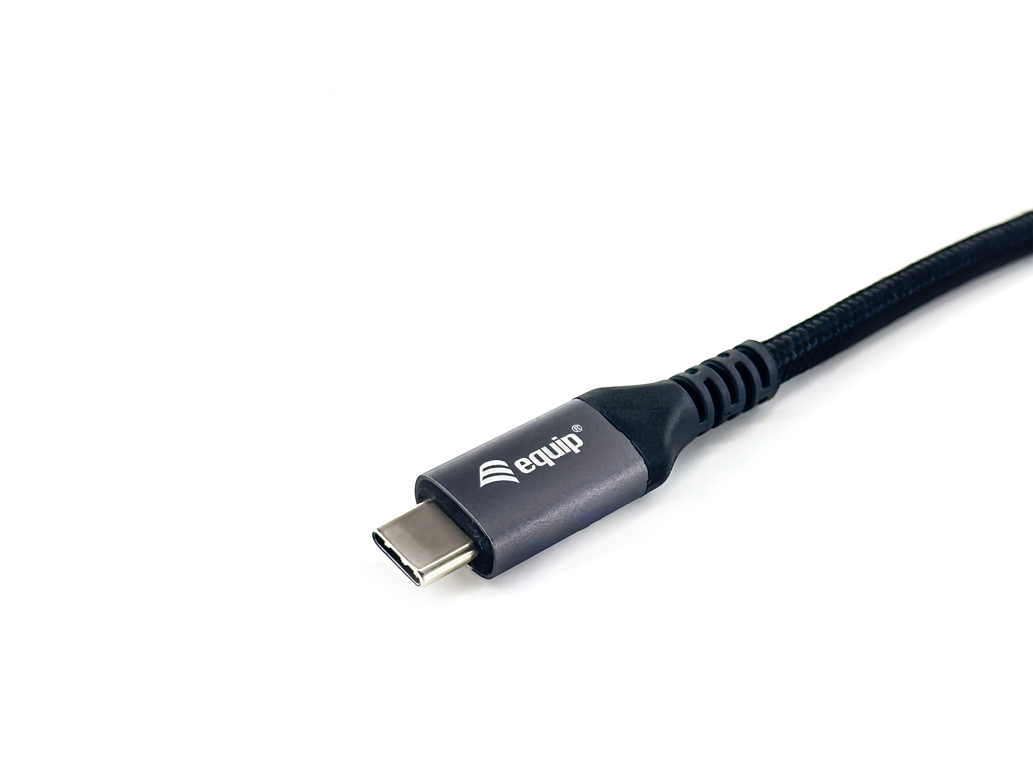 Equip Kabel USB-C4.0->C Gen3 PD240W St/St 1.20m schwarz