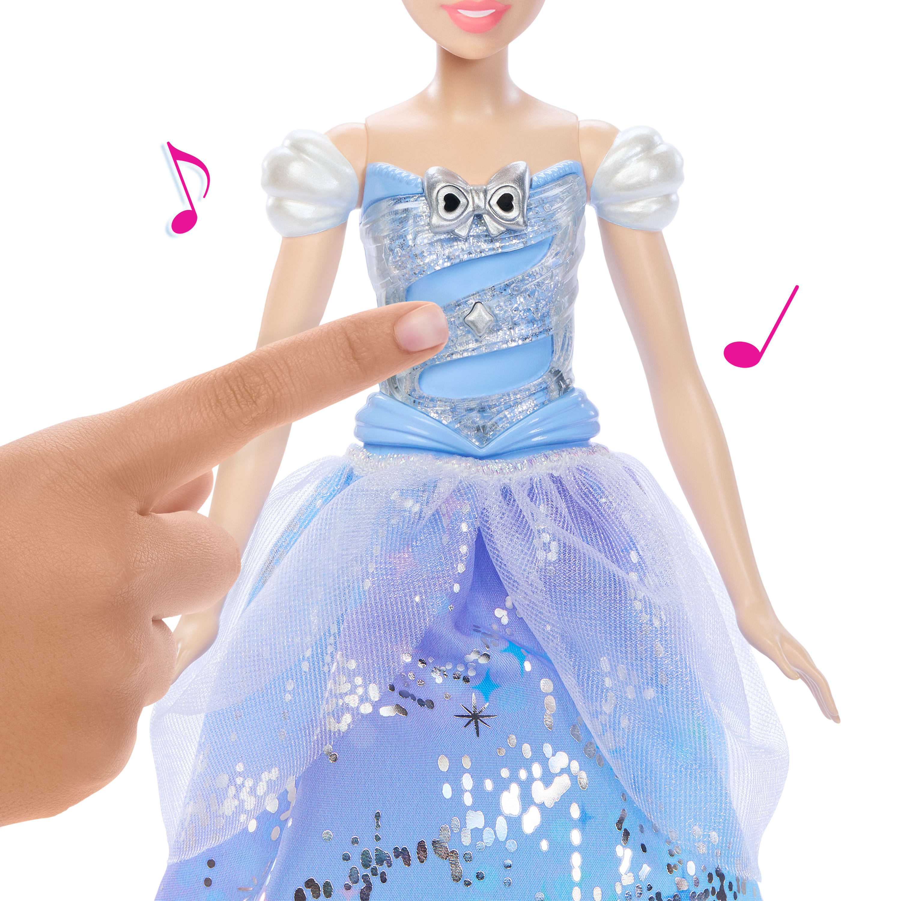 Disney Prinzessin Cinderella-Modepuppe im bezaubernden Ballkleid