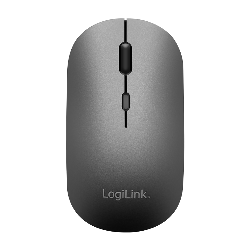 Keyboard & Mouse Logilink wireless grey (ID0215)