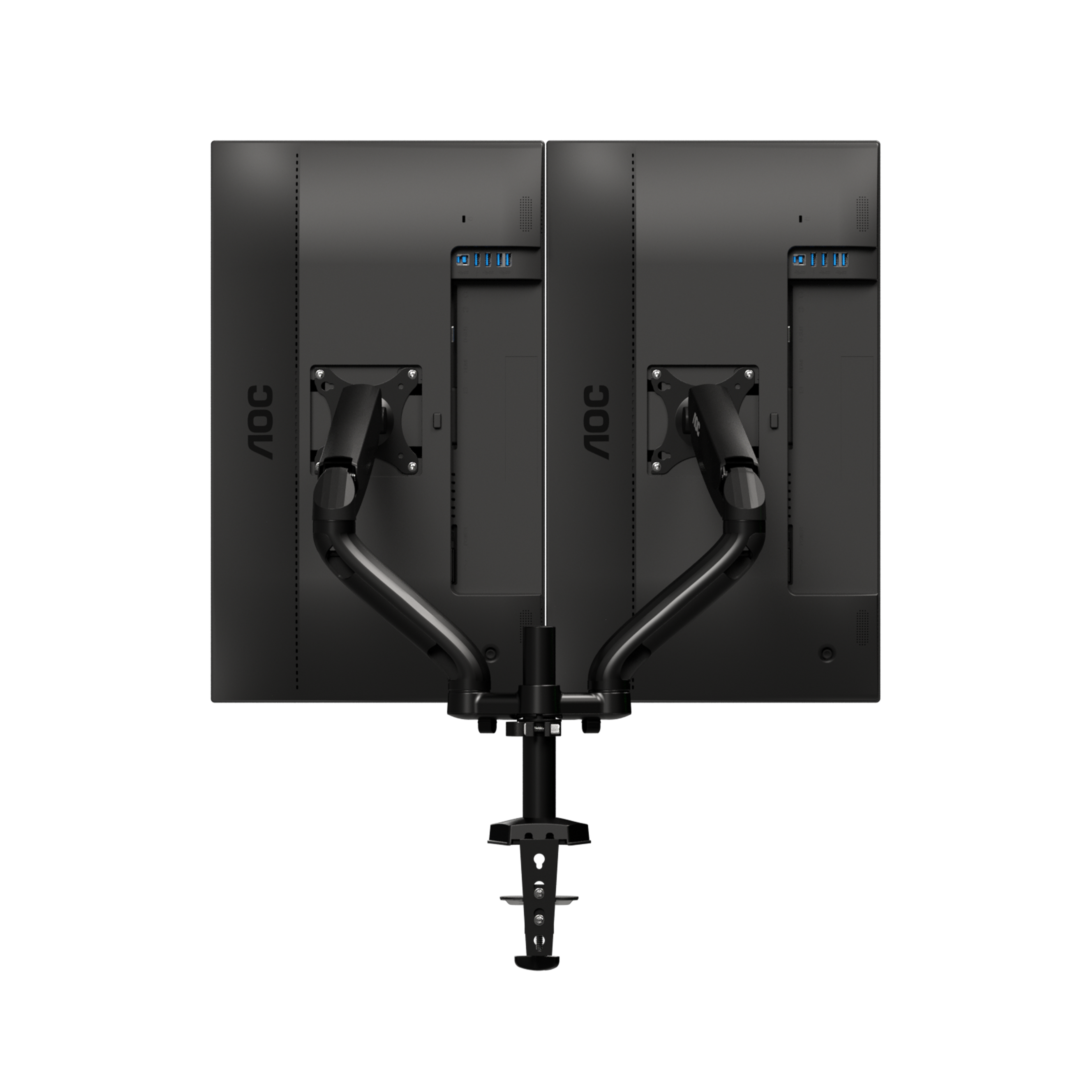 AOC DUAL DESK MOUNT AD110D0 13- 32 2-9KG Vesa black