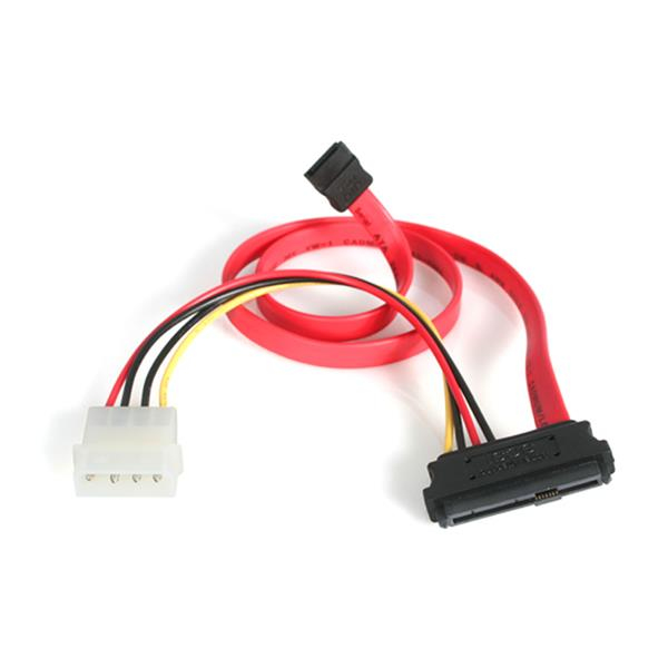 18IN SAS 29 PIN TO SATA CABLE .