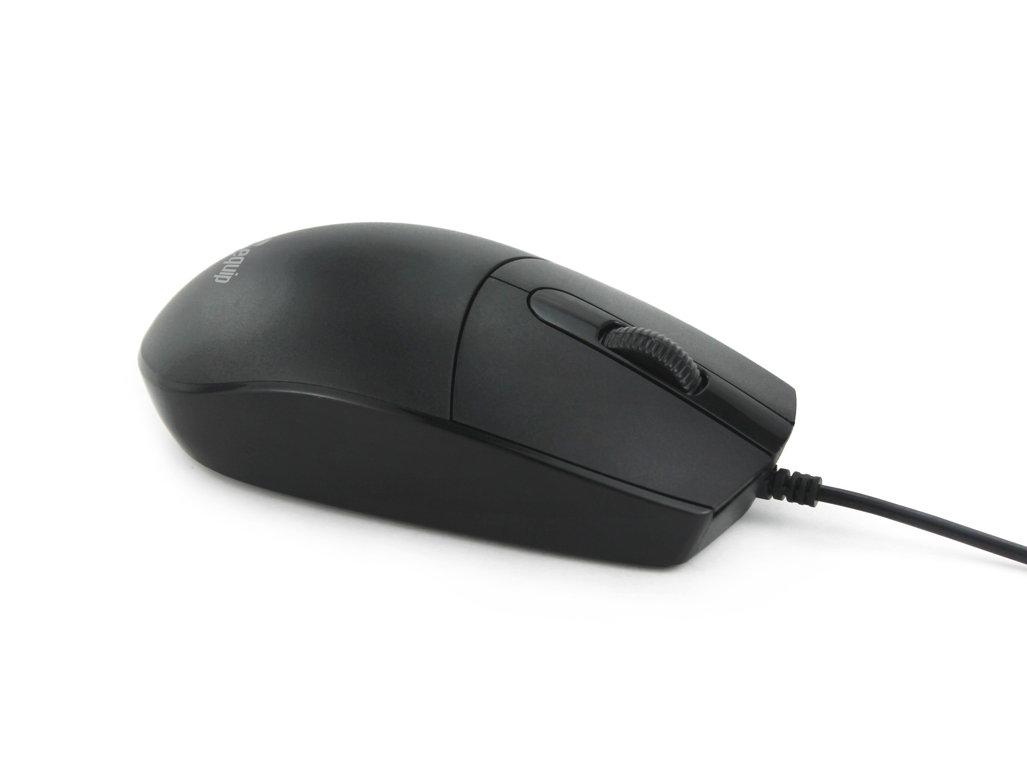 Equip Silent-Maus USB-A Stecker L+R 1.50m schwarz