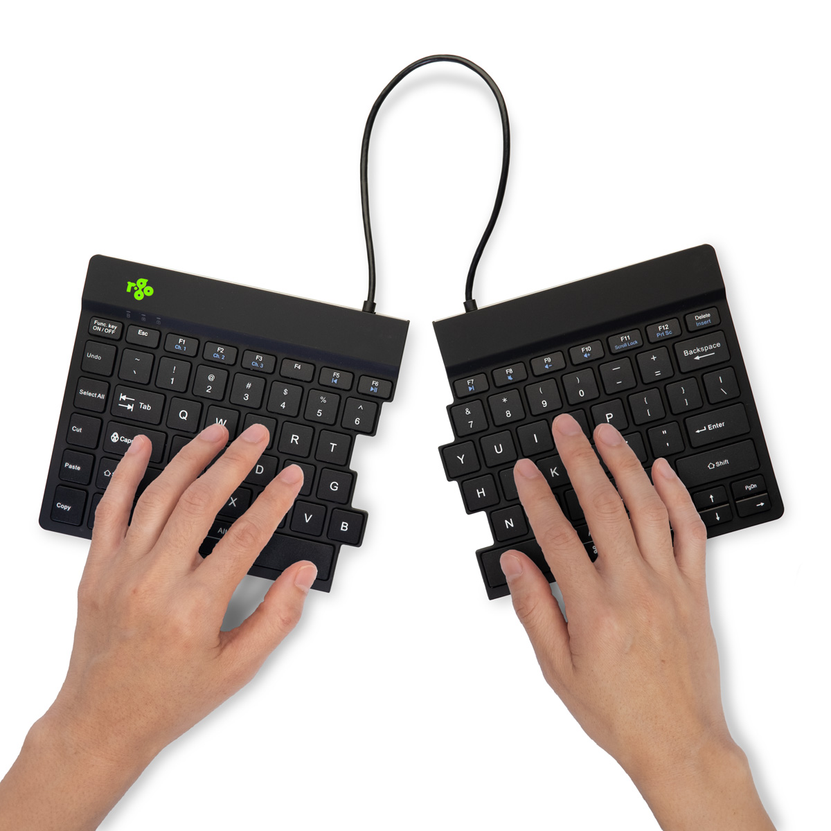 R-GO SPLIT BREAK ERGONOMIC KEYBOARD QWERTY (US) BLUETOOTH B