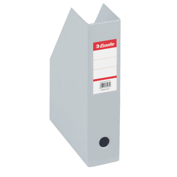 Esselte Stehsammler 56008 grau Kunststoff, DIN A4, 10 St.