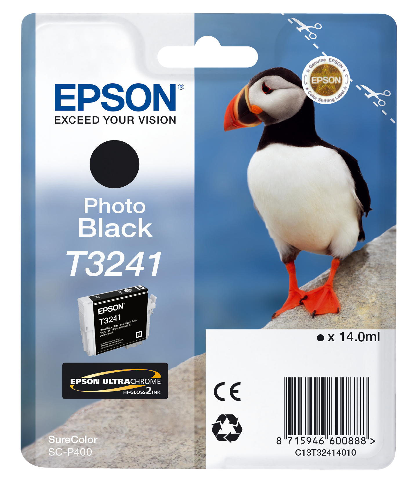 Tinte Foto-schwarz C13T32414010