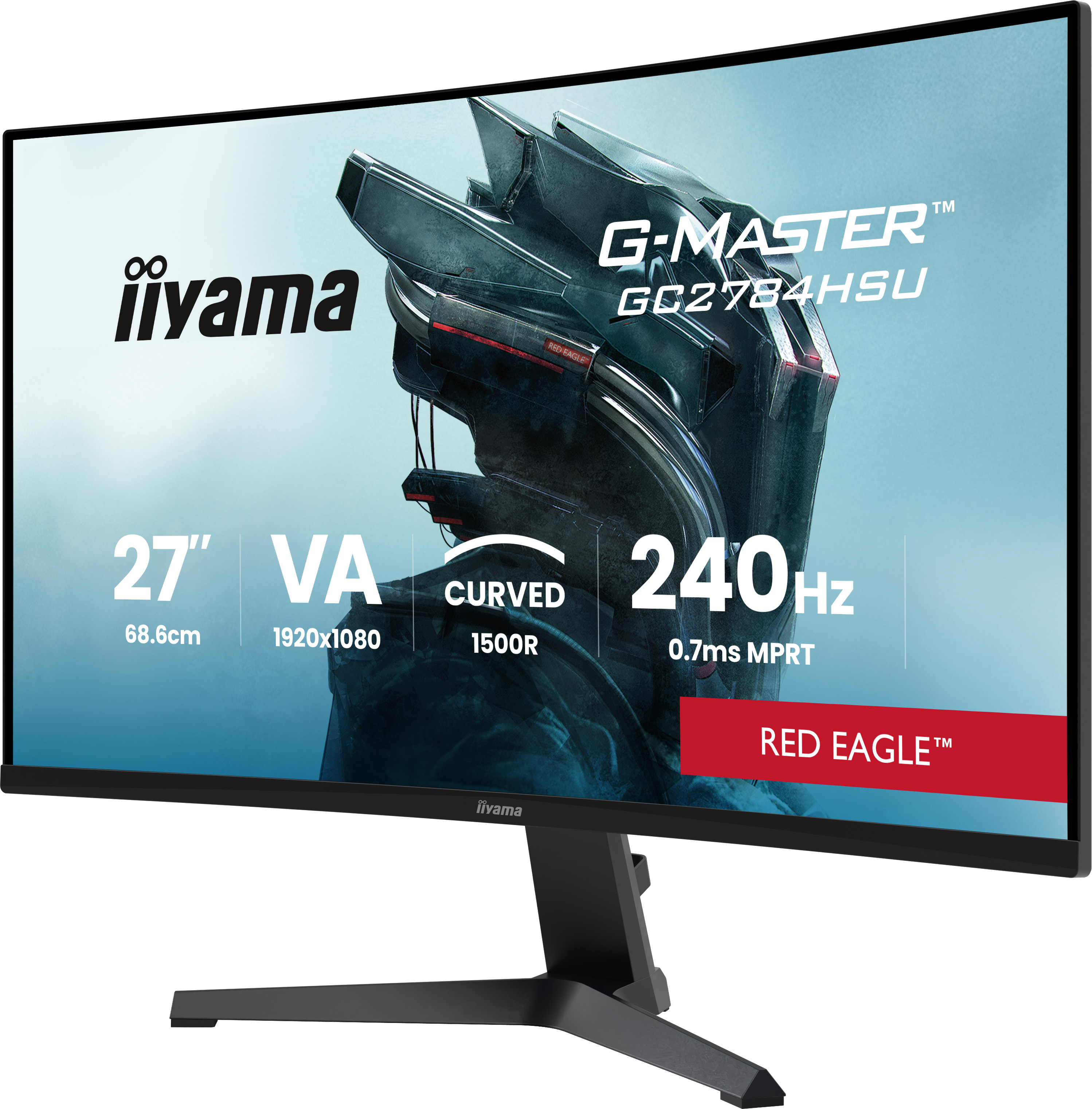 IIYAMA 68.6cm (27) GC2784HSU-B1 16:9 2xHDMI+DP+2xUSB curv