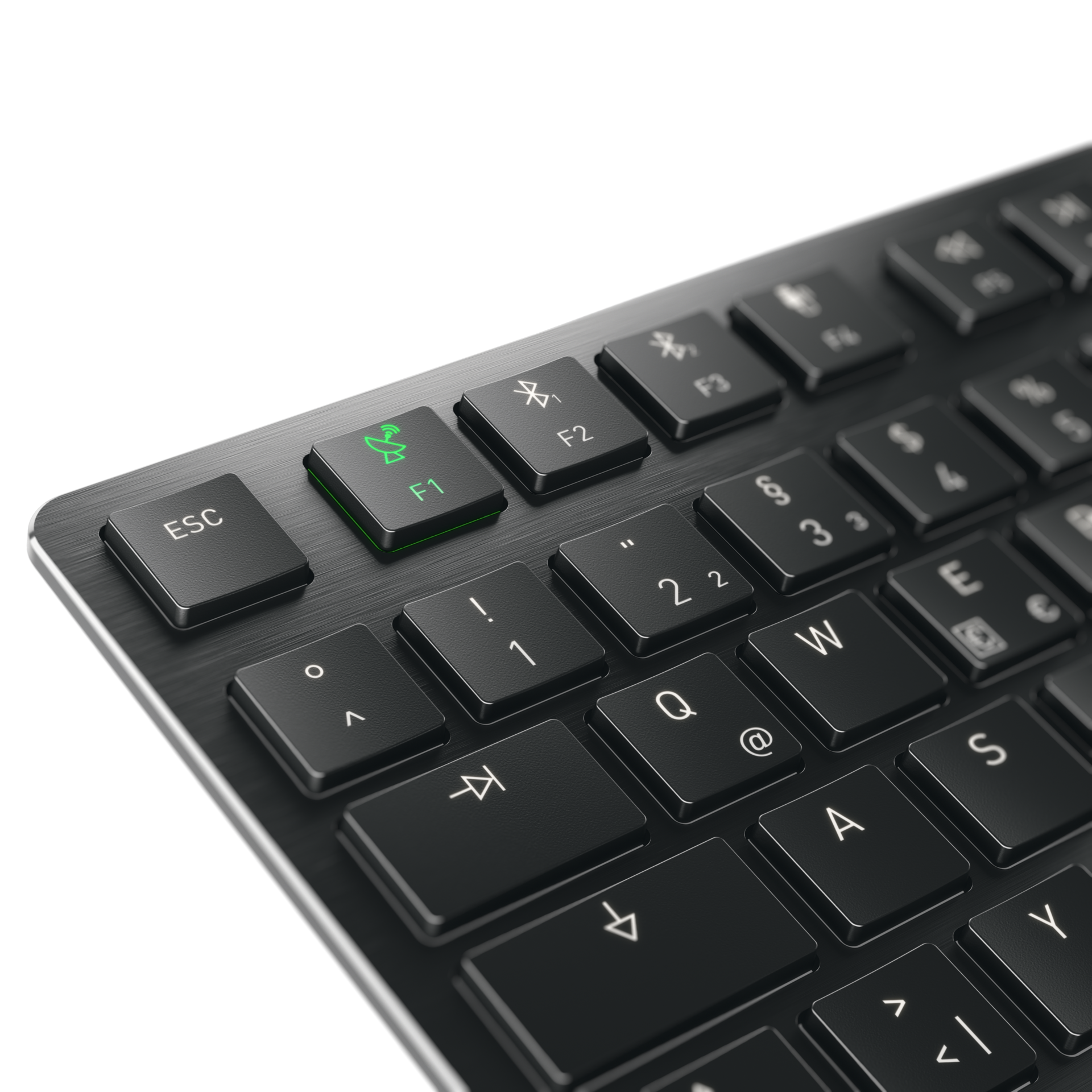 CHERRY KW X ULP 2.0 Mini Wireless Tastatur DE TKL 75% sw