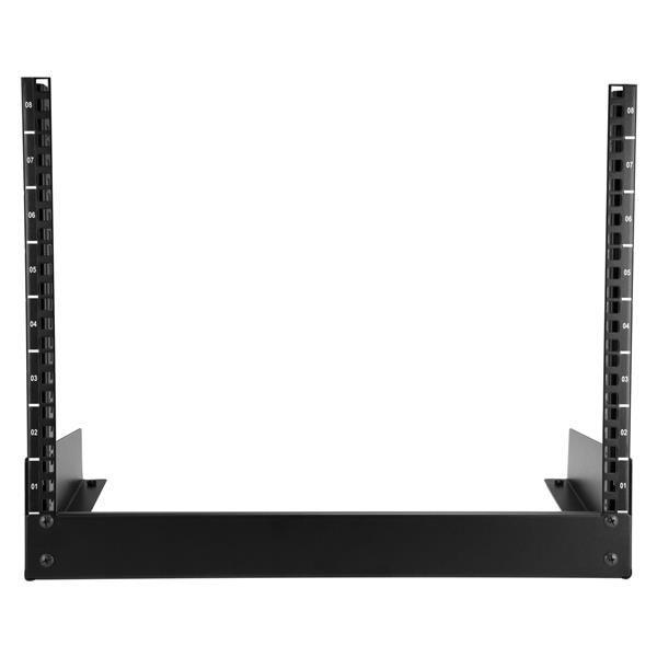 2-POST DESKTOP RACK - 8U 8U OPEN FRAME RACK CABINET - 8U