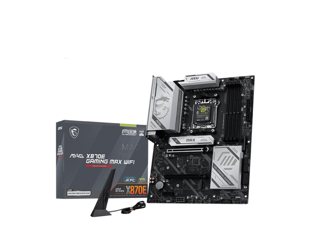 MSI MAG X870E GAMING MAX WIFI AM5 4xDDR5 4xSATA 3xM.2