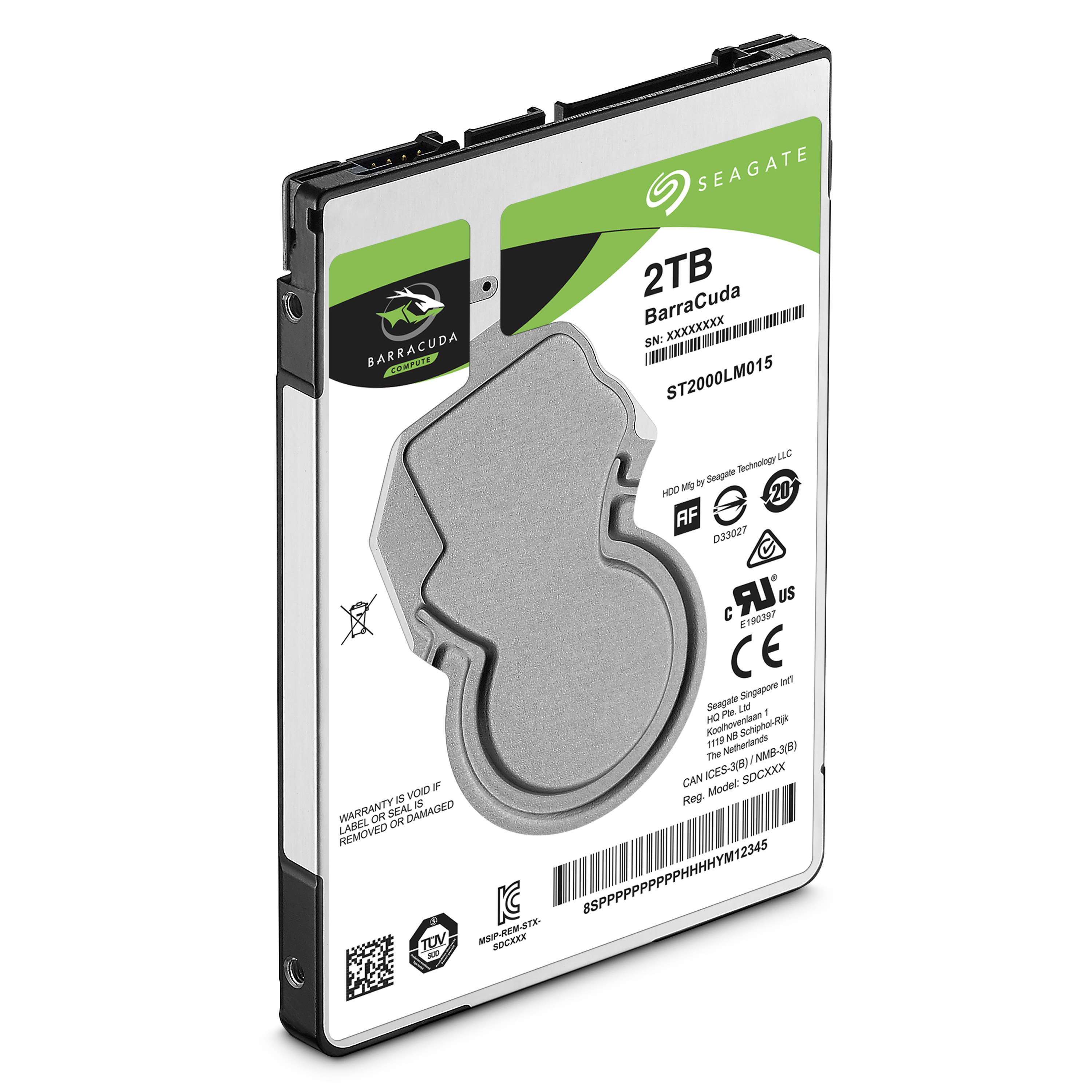 HDD 2,5 Seagate BarraCuda ST2000LM015 2TB Sata 128MB (D)