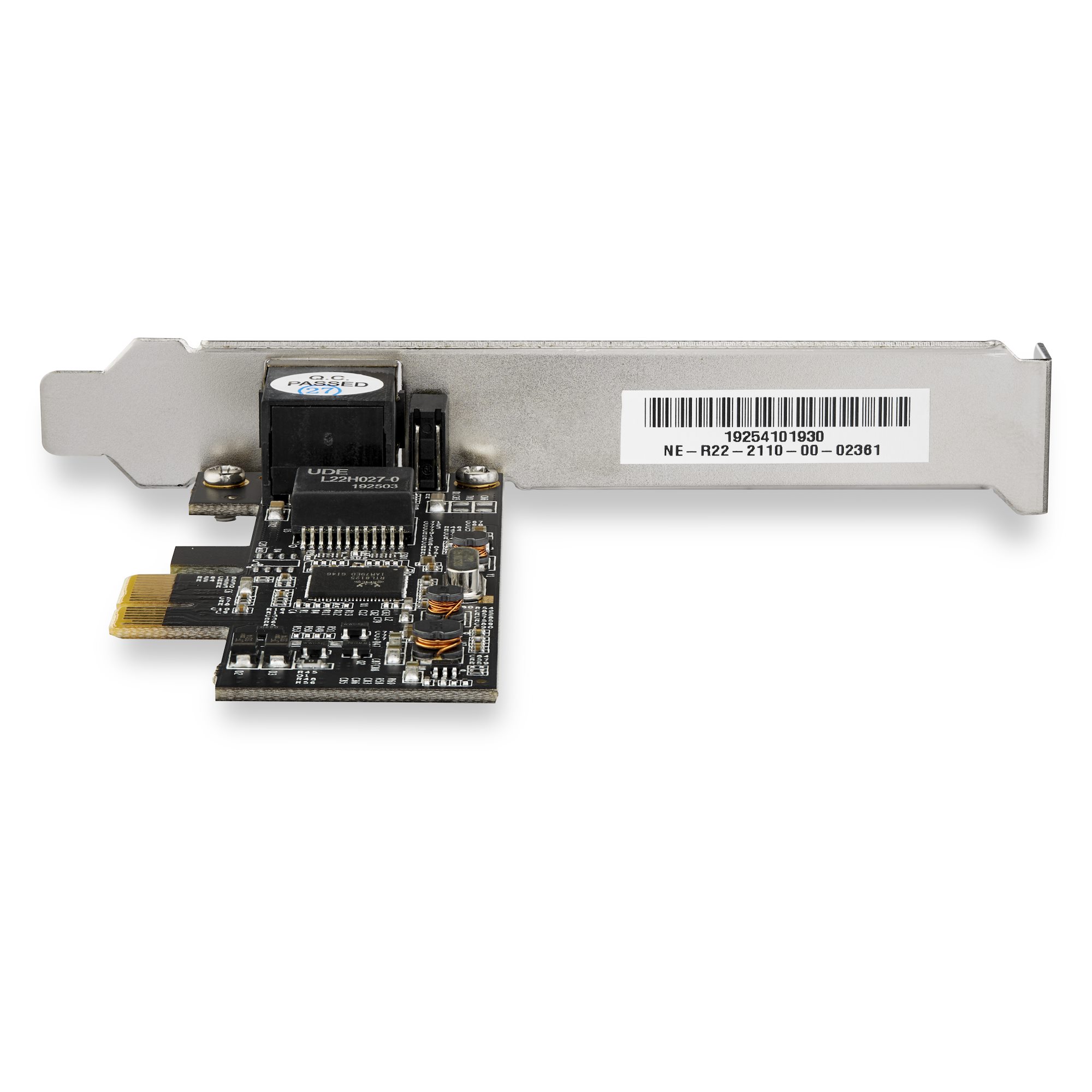 STARTECH.COM ST2GPEX PCI Express Netzwerkkarte 1 Port 2.5Gbps 2.5GBASE-T PCIe LAN Adapter Karte