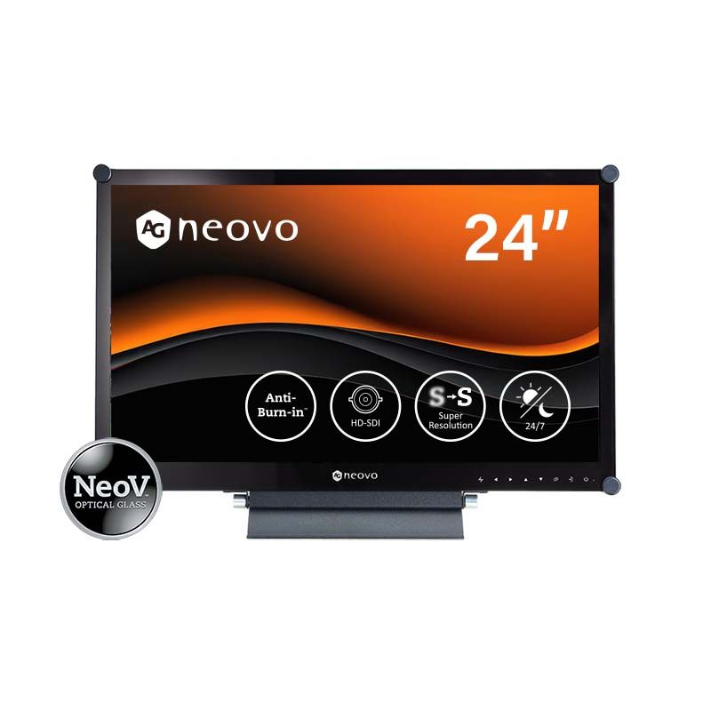 HX2402 24IN 1920X1080 300CD/QM BNC DVI-D IP65