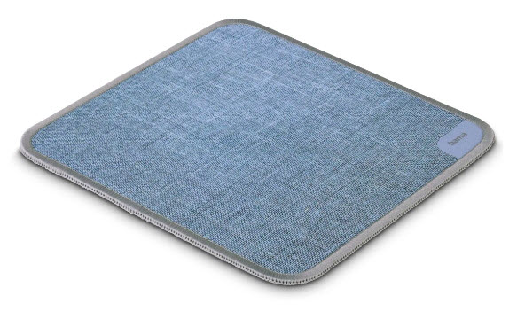 hama Mousepad Textildesign grau