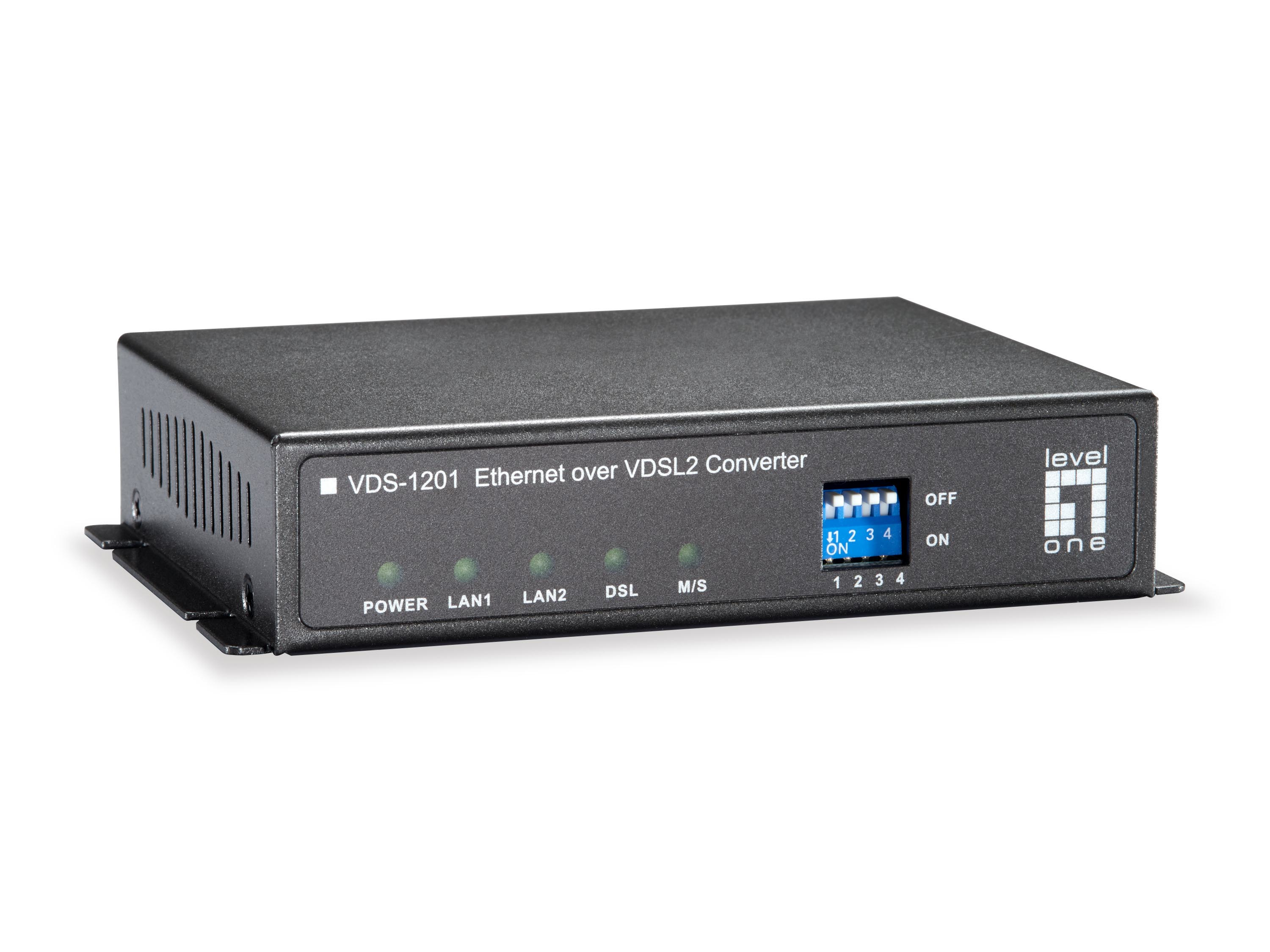 LevelOne Konverter Ethernet über VDSL2/Annex A 100Mbps