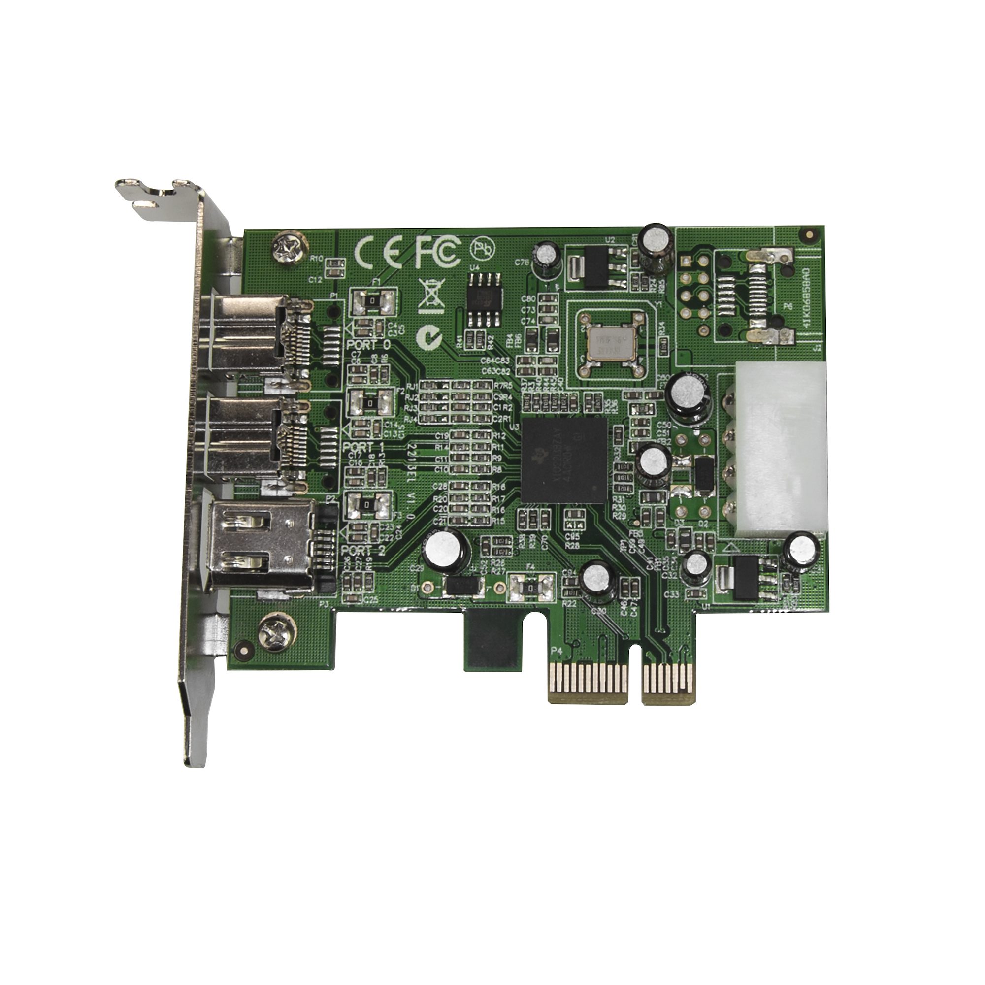 PCI EXPRESS FIREWIRE CARD .