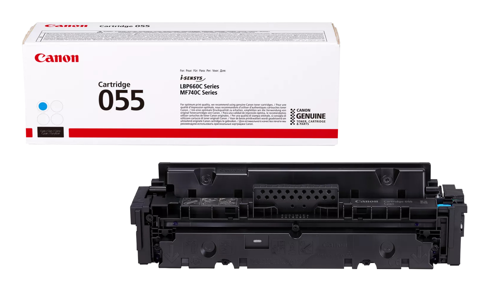 Toner Canon 055 C cyan 2100 Seiten