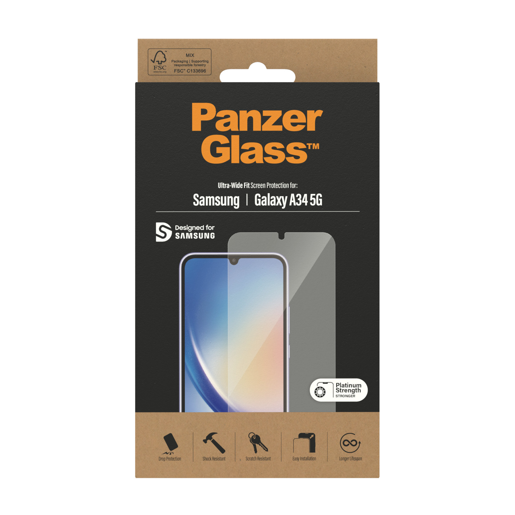 PANZERGLASS SAMSUNG GALAXY A34 5G UWF