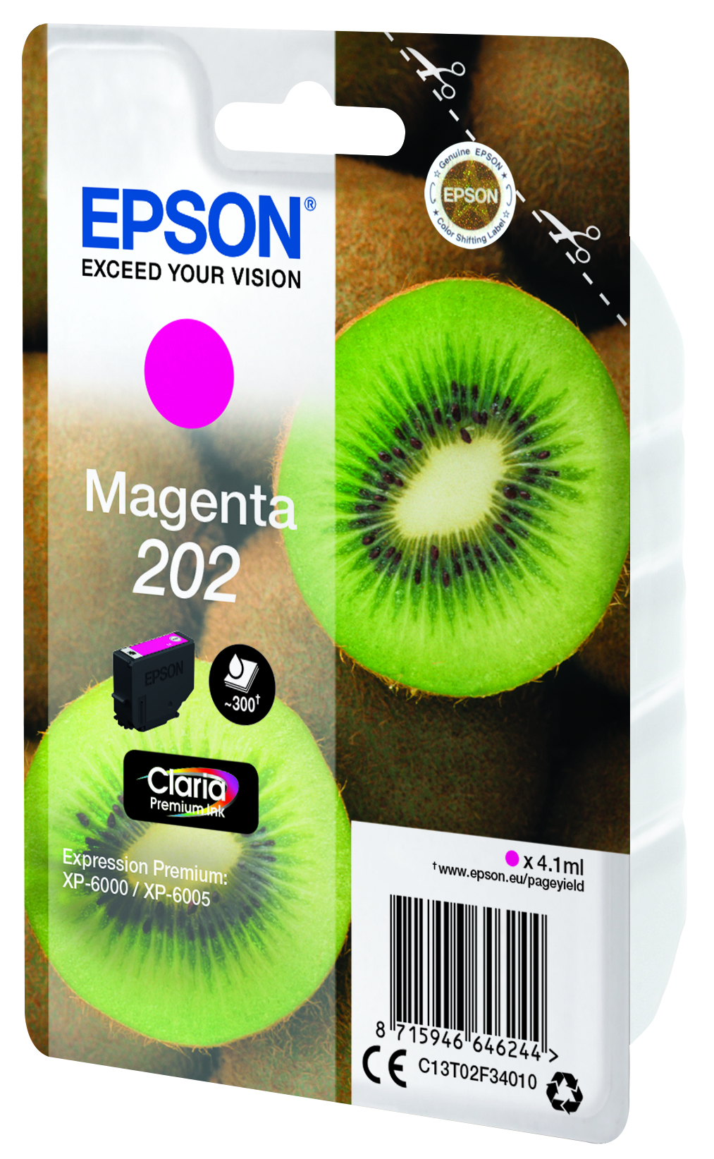 EPSON 202/T02F34 (Kiwi) magenta Druckerpatrone