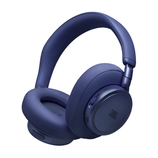 JBL Live 780NC Kabellose Over-Ear-Kopfhörer mit adapt.NC, blau