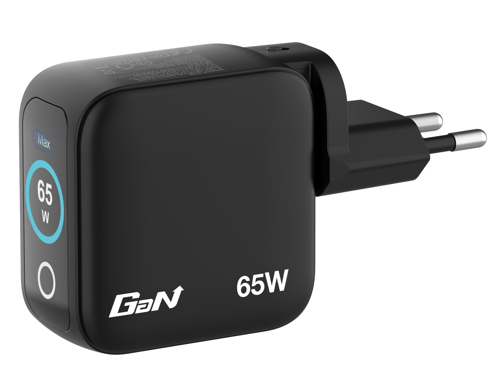 Mini-GaN-Ladegerät mit Display