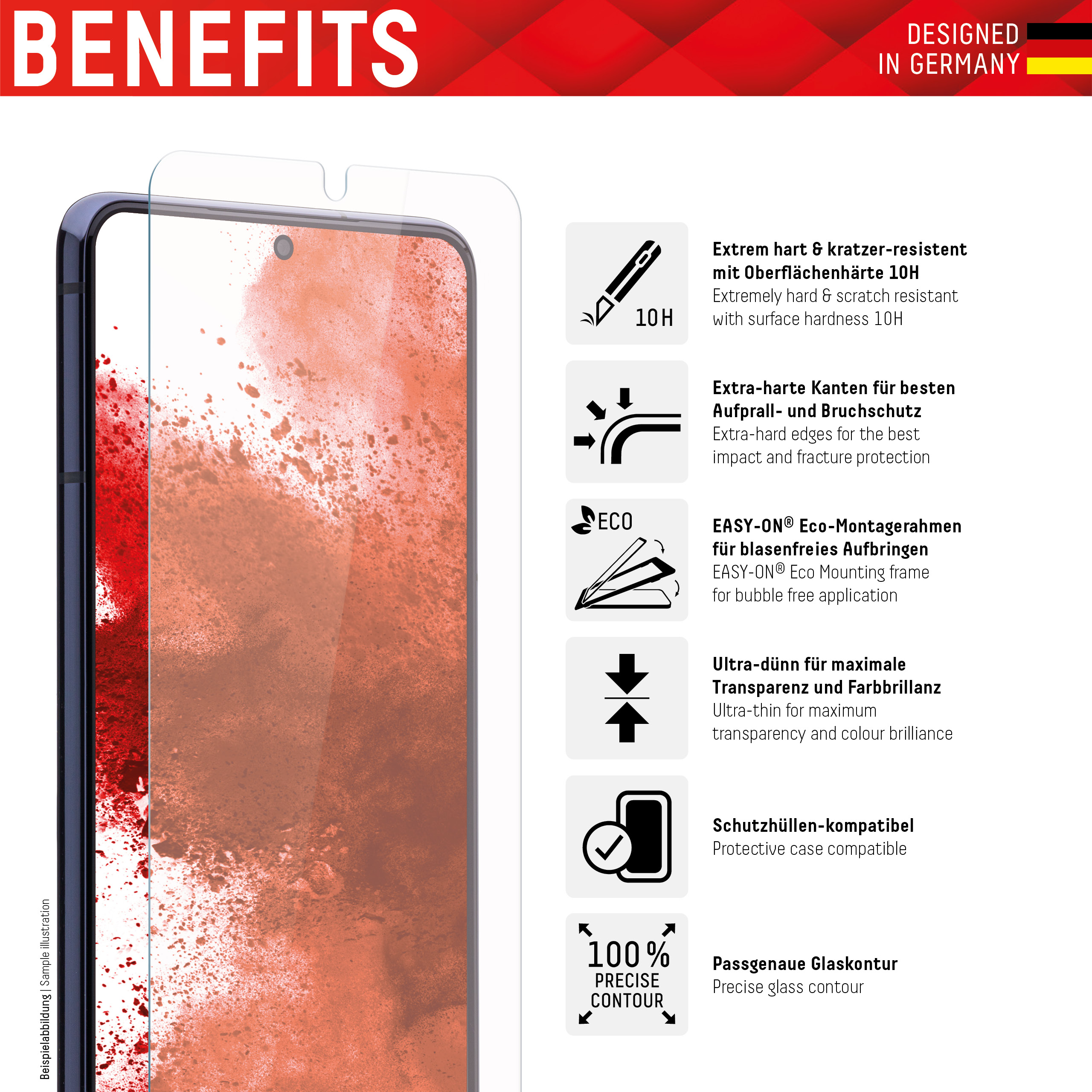 DISPLEX REAL GLASS CLEAR F/ SAMSUNG GALAXY A52/A52 5G/A52