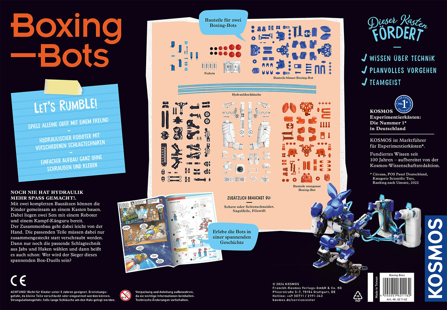 Boxing Bots, Experimentierkasten
